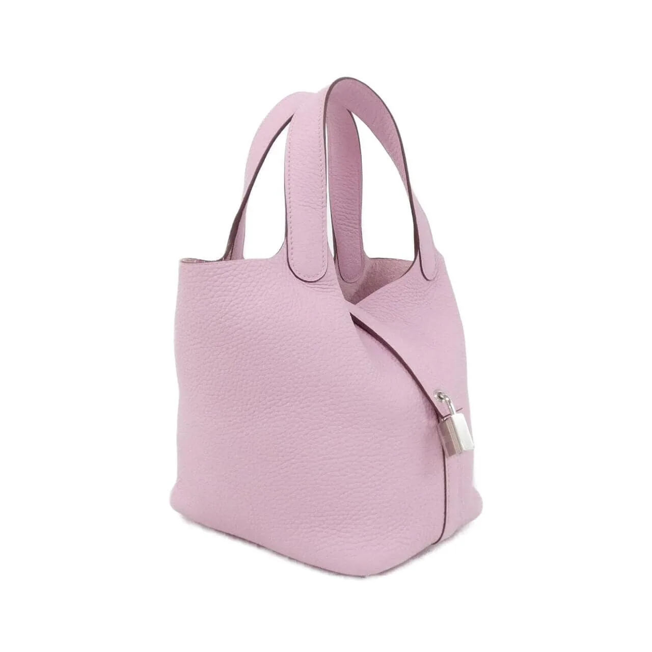 HERMES Picotin 056289CK Handbag Clemence