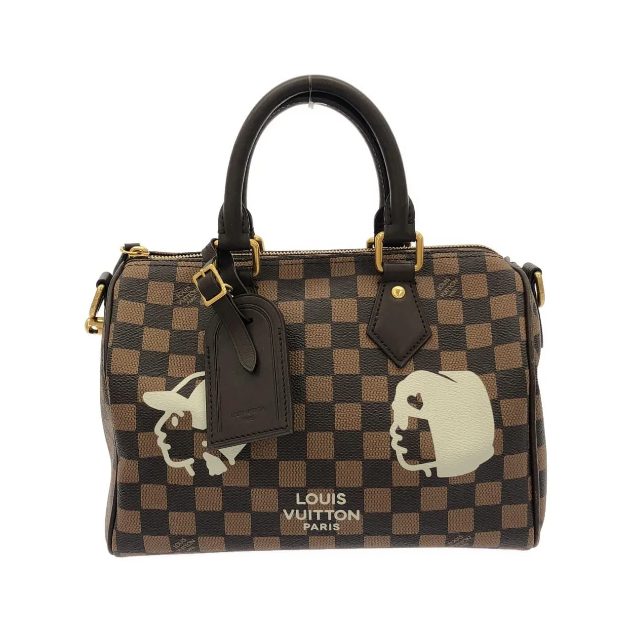 LOUIS VUITTON Speedy N40772 波士頓包 Damier