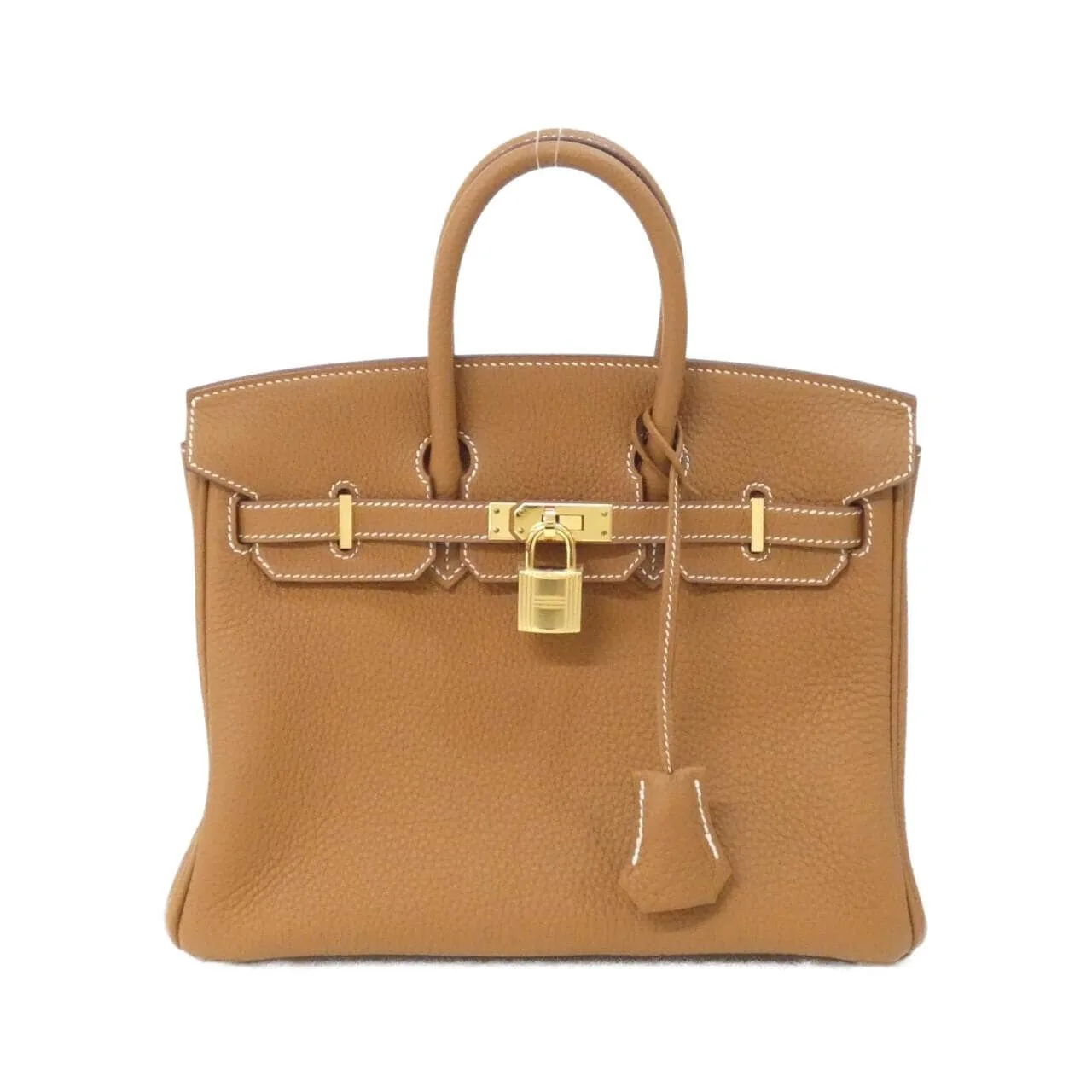 HERMES Birkin 041344CC Handbag Togo Gold