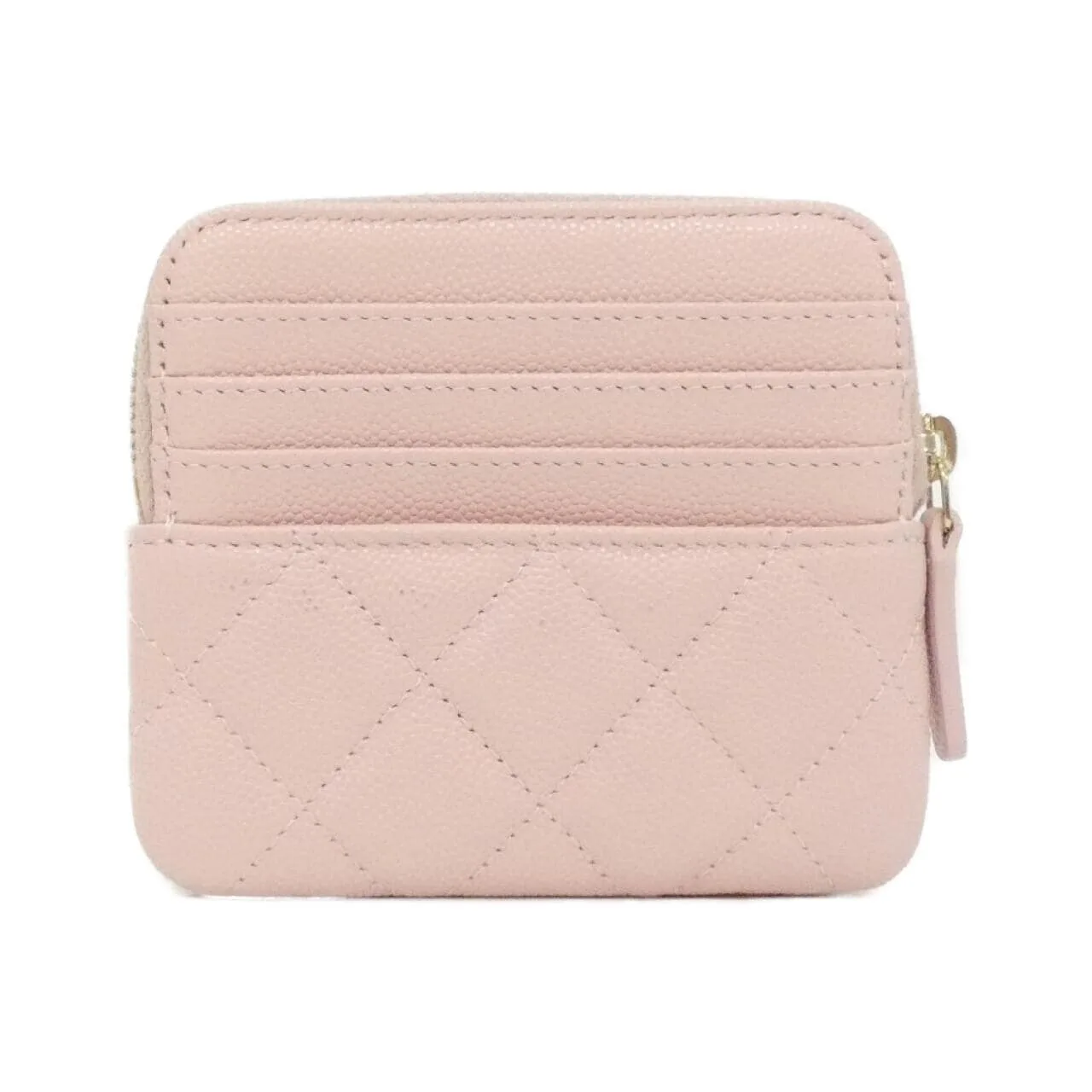 CHANEL Timeless Classic AP2061 Coin Case Grained Calfskin Pink Grained Calfskin Rank A - Thumbnail 2