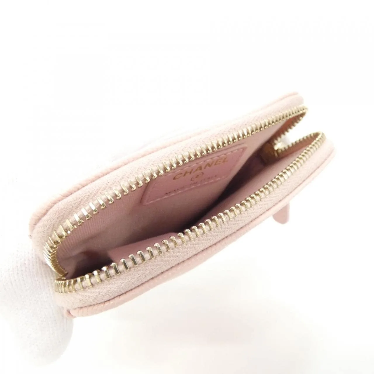 CHANEL Timeless Classic AP2061 Coin Case Grained Calfskin Pink Grained Calfskin Rank A - Thumbnail 5