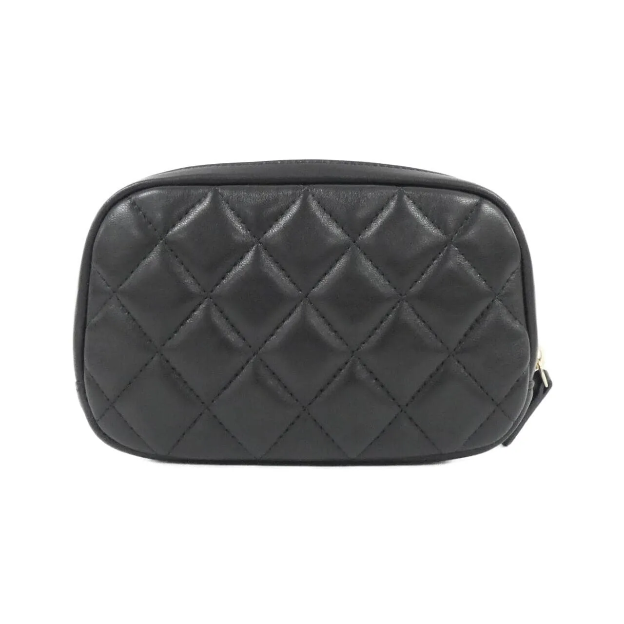 CHANEL Timeless Classic 80909 Pouch Lambskin Black Lambskin Rank A - Thumbnail 2