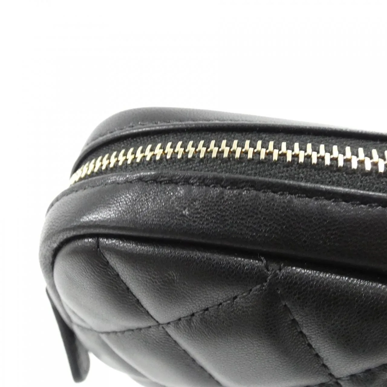 CHANEL Timeless Classic 80909 Pouch Lambskin Black Lambskin Rank A - Thumbnail 6