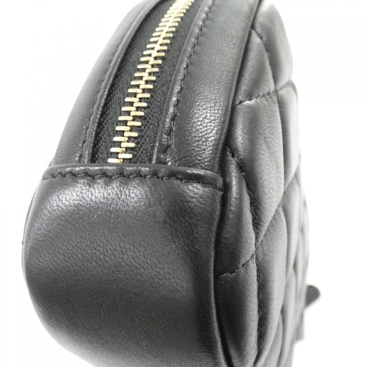 CHANEL Timeless Classic 80909 Pouch Lambskin Black Lambskin Rank A - Thumbnail 5