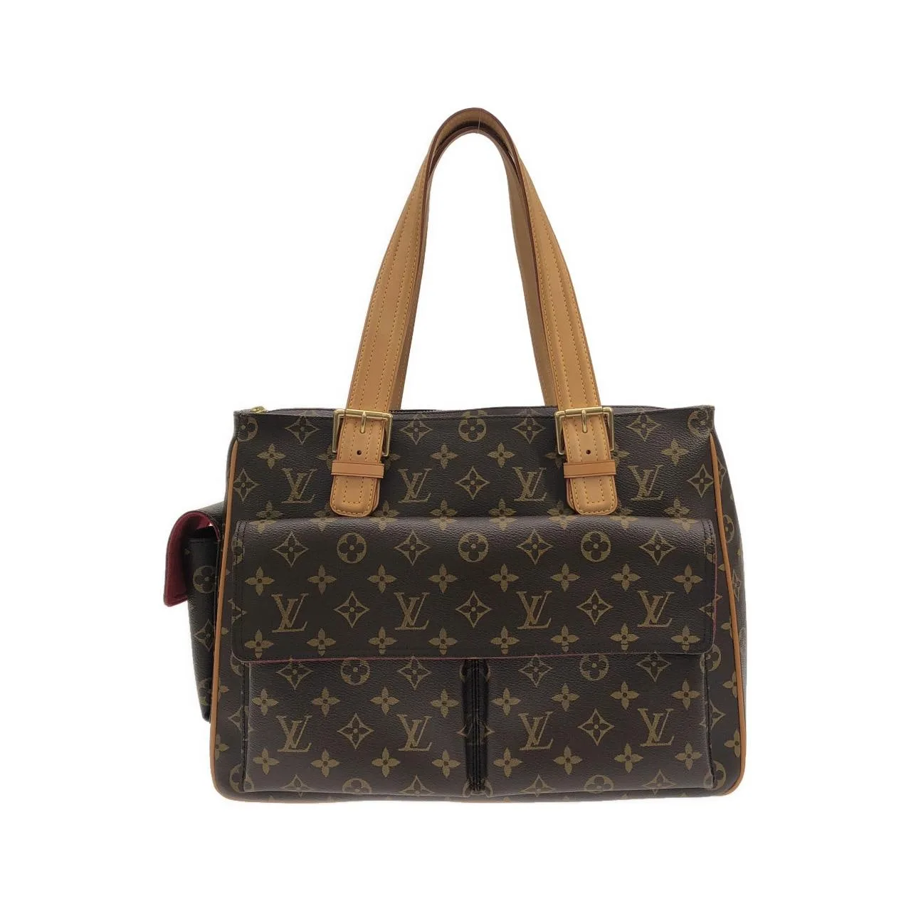 LOUIS VUITTON M51162 Handbag Monogram Black