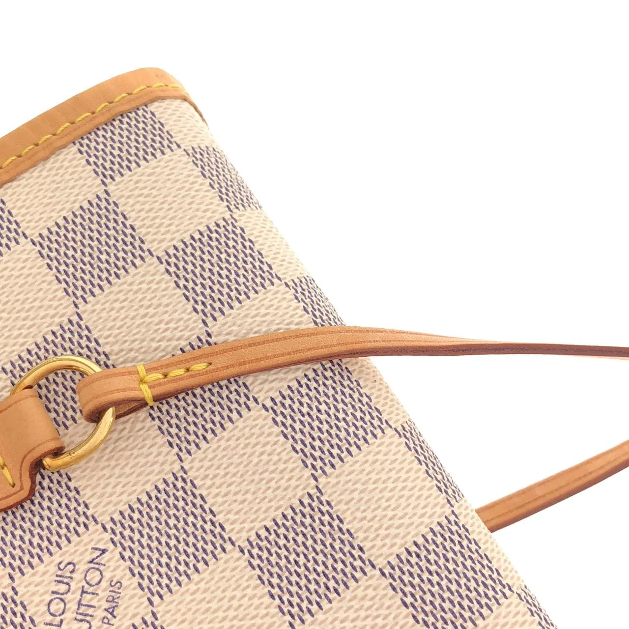 LOUIS VUITTON Neverfull N41605 Tote Damier Black Damier Rank A - Thumbnail 4