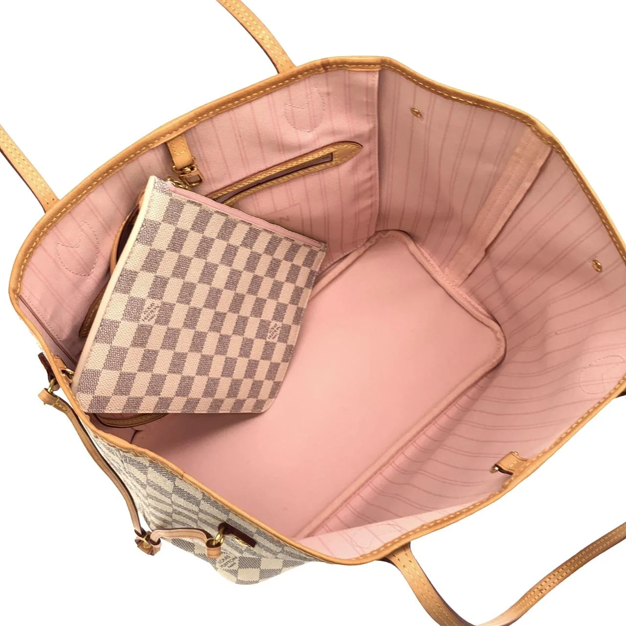 LOUIS VUITTON Neverfull N41605 Tote Damier Black Damier Rank A - Thumbnail 6