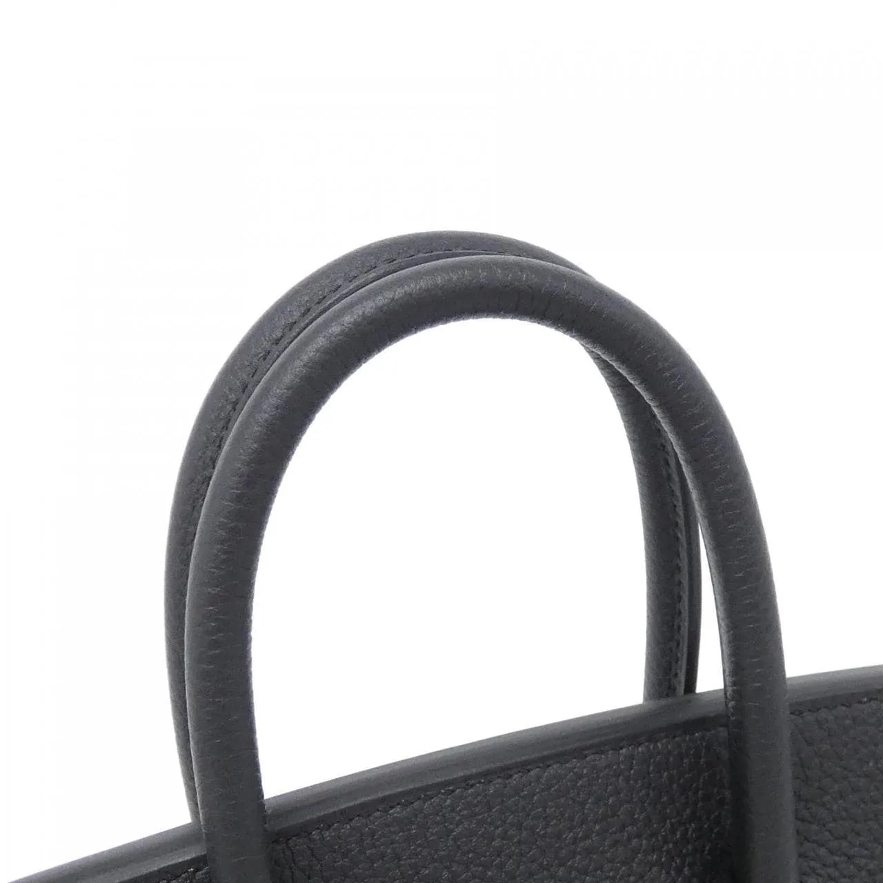 HERMES Birkin 041344CK Handbag Togo Black Togo Leather Unused - Thumbnail 5