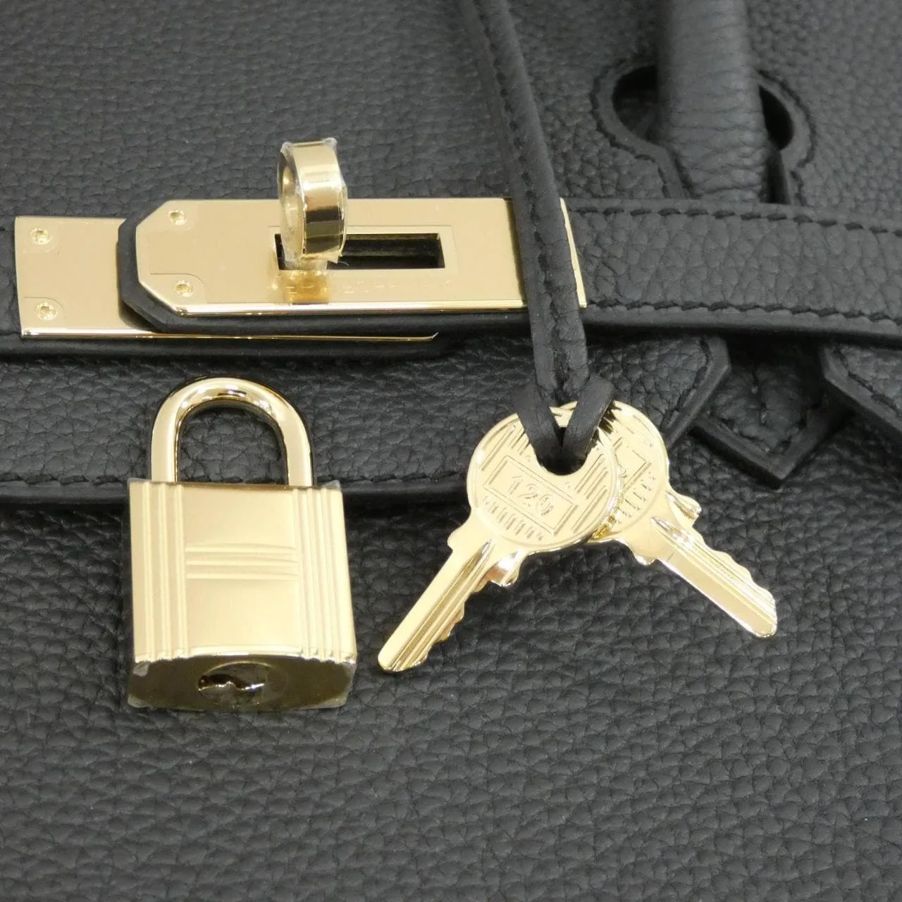 HERMES Birkin 044577CP Handbag Togo Togo Leather Unused - Thumbnail 4