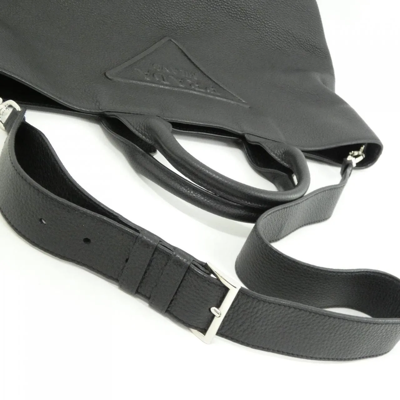 PRADA 2VG109 手提包 黑色 中古品A - 縮圖 8