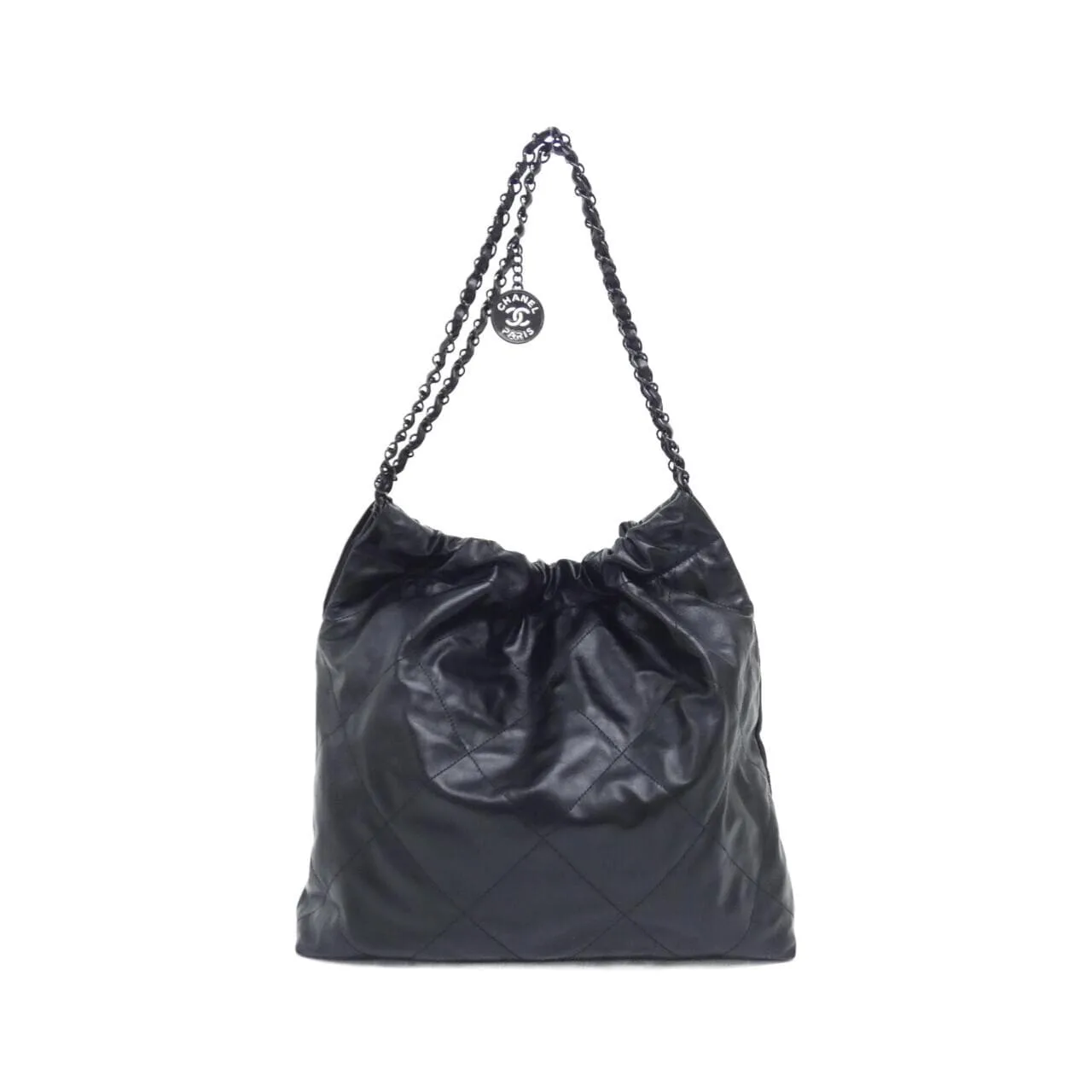 CHANEL Chanel 22 AS3261 Shoulder Black Rank A - Thumbnail 2
