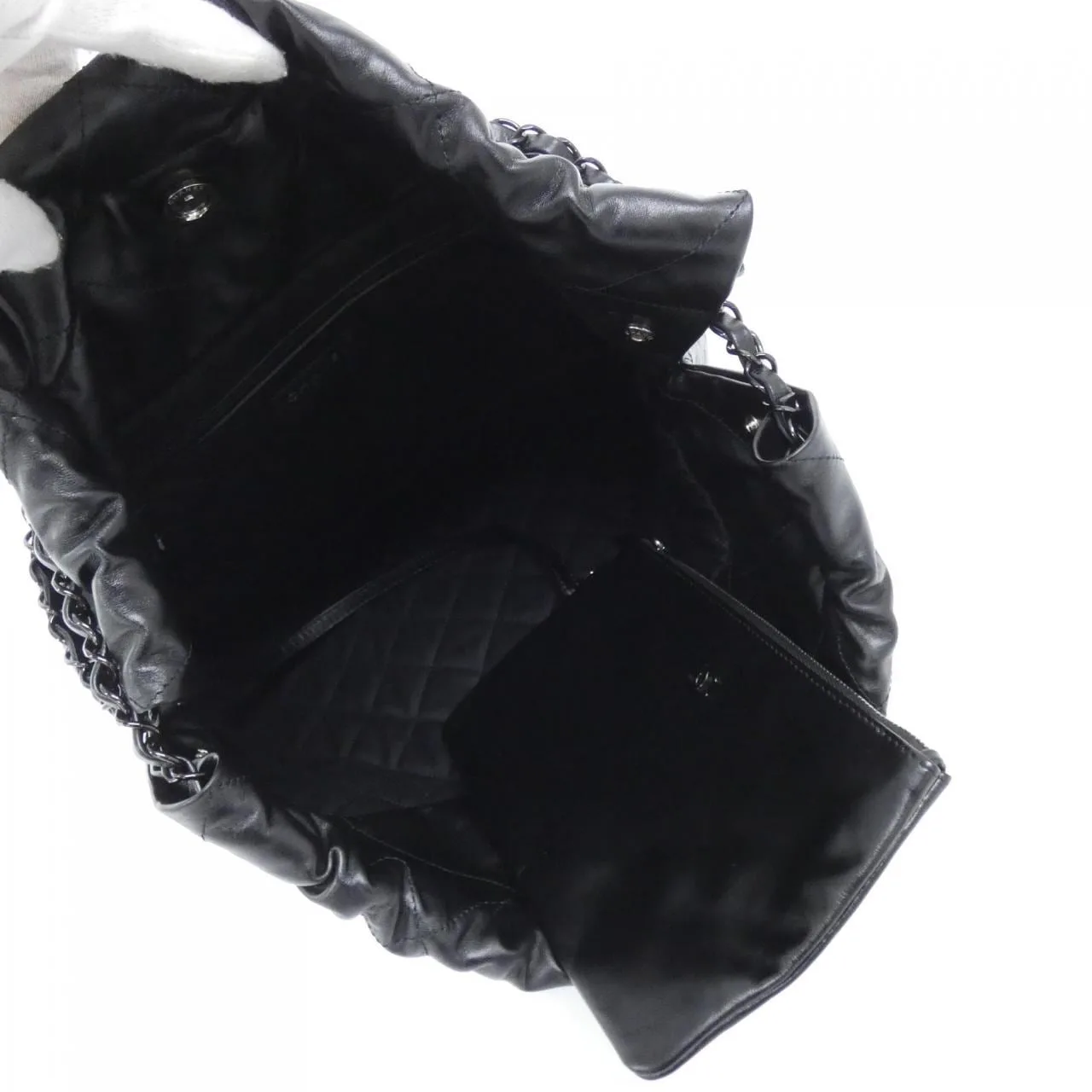 CHANEL Chanel 22 AS3261 Shoulder Black Rank A - Thumbnail 7