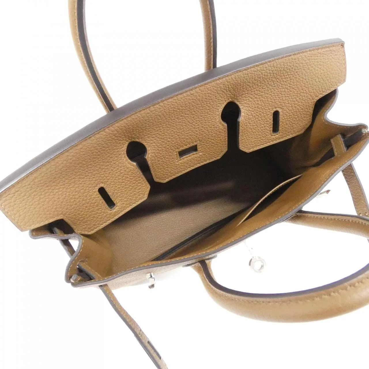 HERMES Birkin 041344CK Handbag Togo Togo Leather Unused - Thumbnail 6