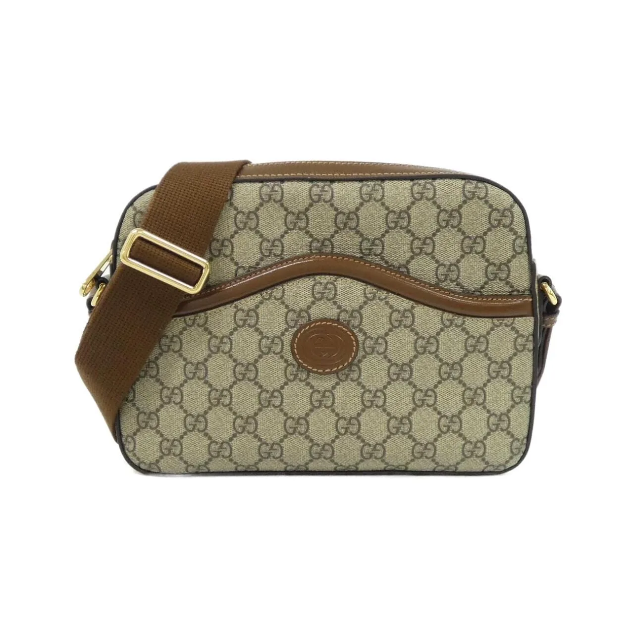 GUCCI Bamboo 675891 92THG 肩背包 帆布 Black