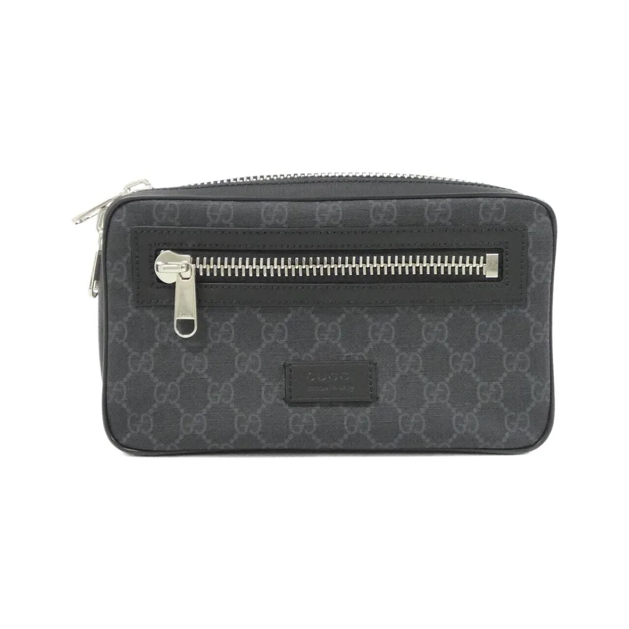 GUCCI 474293 K9RRN Belt Canvas Black