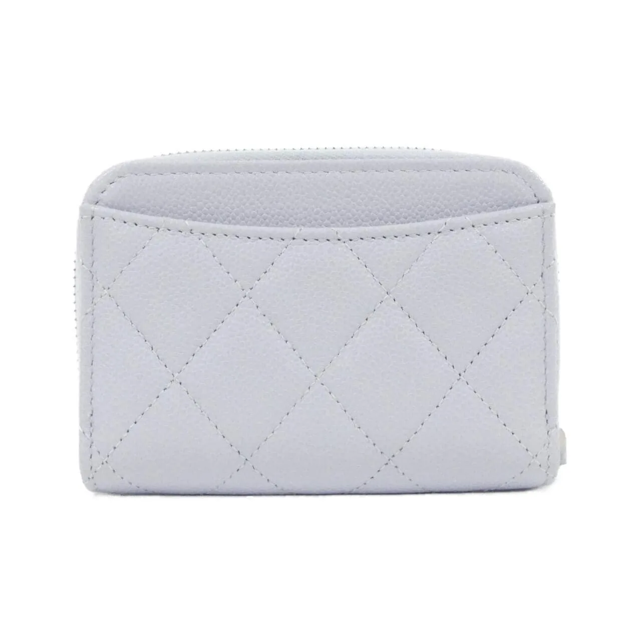 CHANEL Timeless Classic AP0216 Coin Case Grained Calfskin Blue Grained Calfskin Unused - Thumbnail 2