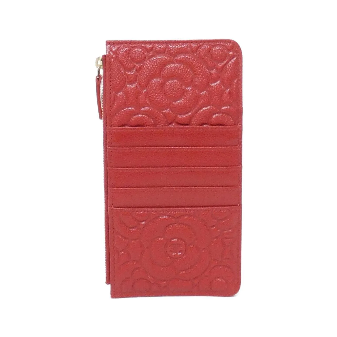 CHANEL Timeless Classic AP1253 Pouch Grained Calfskin Red Grained Calfskin Rank A - Thumbnail 2