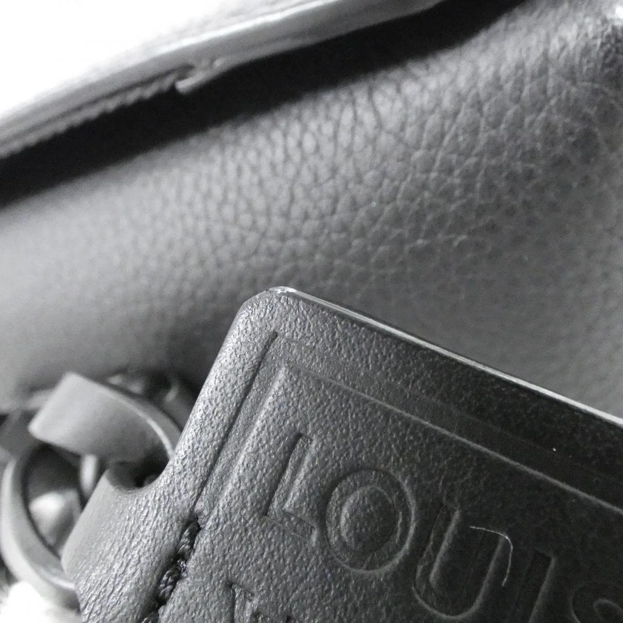 LOUIS VUITTON M82085 Shoulder Lambskin Black Lambskin Rank A - Thumbnail 5