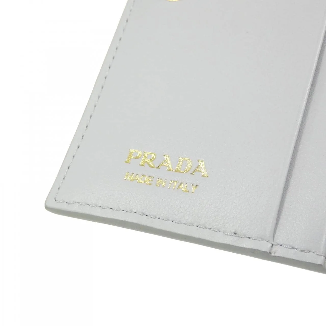 PRADA 1ML050 銀包 黑色 中古品A - 縮圖 7