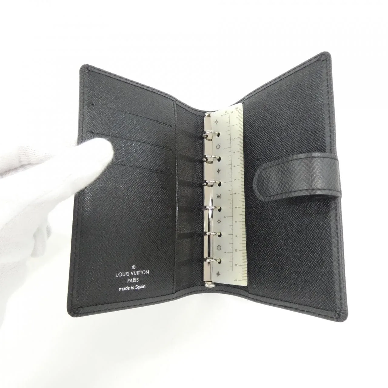 LOUIS VUITTON R20426 銀包 黑色 中古品A - 縮圖 4