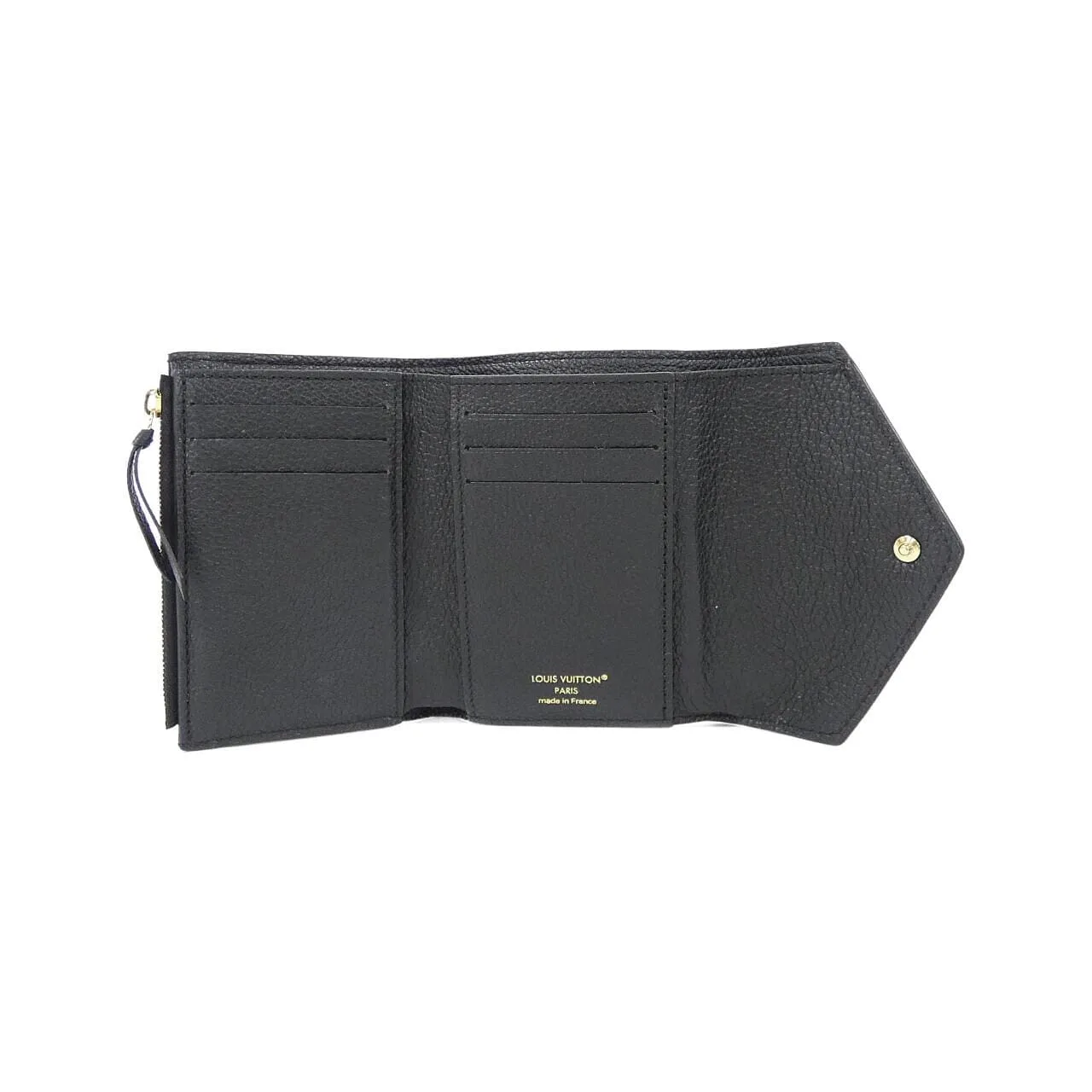 LOUIS VUITTON M80968 Wallet Monogram Black Monogram Rank B - Thumbnail 4