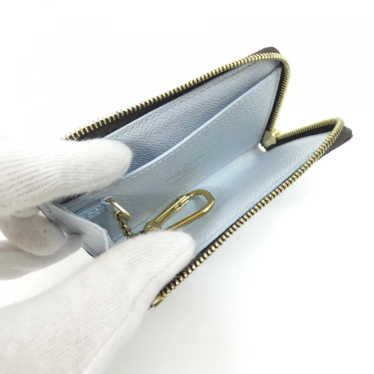 LOUIS VUITTON M83612 Coin Case Monogram Blue Monogram Rank A - Thumbnail 8
