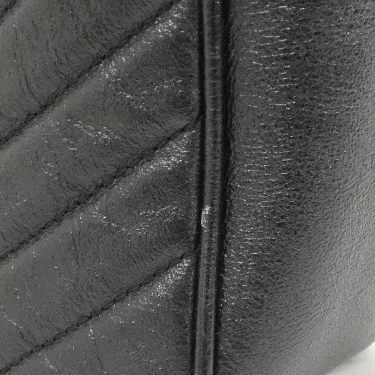 GUCCI 550155 0OLFT 肩背包 皮革 黑色 皮革 中古品A - 縮圖 6