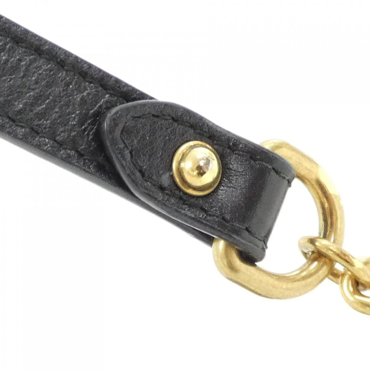 GUCCI 550155 0OLFT 肩背包 皮革 黑色 皮革 中古品A - 縮圖 8