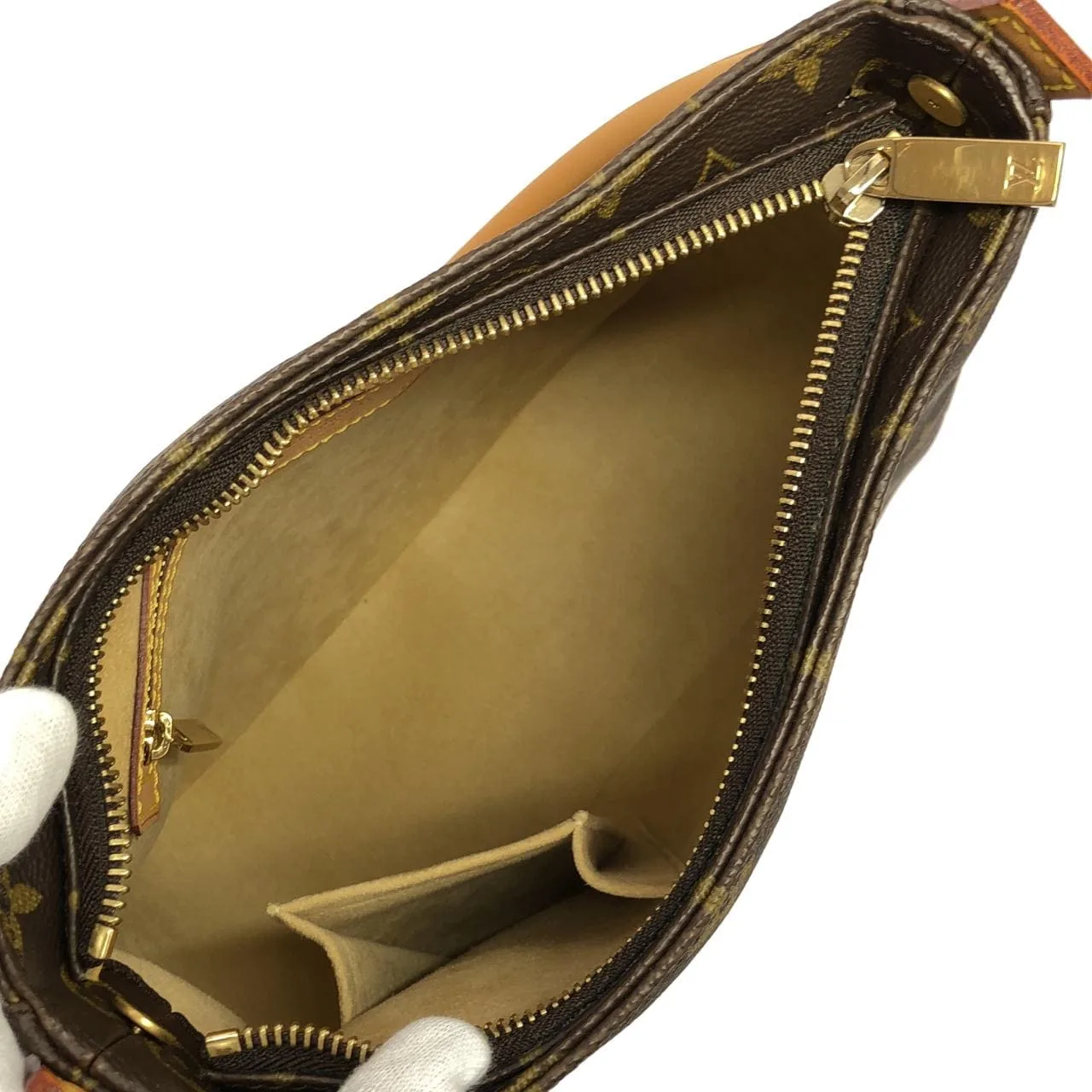 LOUIS VUITTON Looping M51146 Shoulder Monogram Black Monogram Rank A - Thumbnail 8