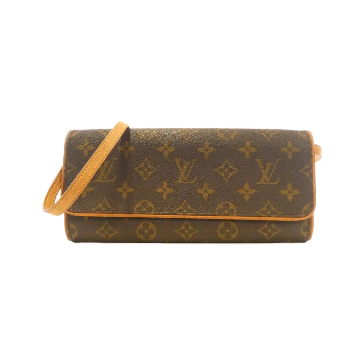 LOUIS VUITTON Pochette M51852 Shoulder Monogram Black