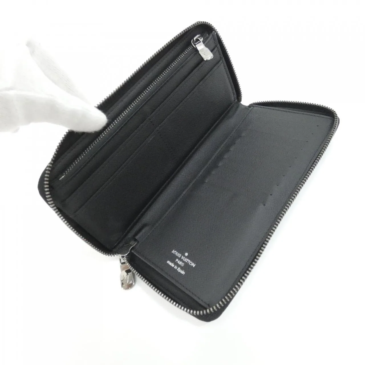 LOUIS VUITTON Eclipse M62295 Wallet Monogram Black Monogram Rank A - Thumbnail 6