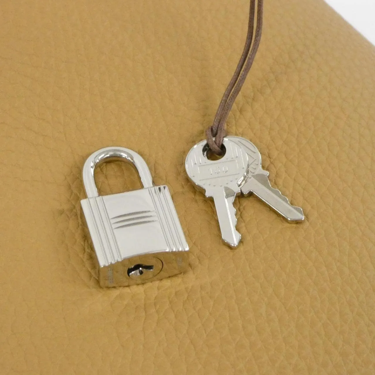 HERMES Picotin 060991CK Handbag Clemence Black Clemence Leather Rank A - Thumbnail 3