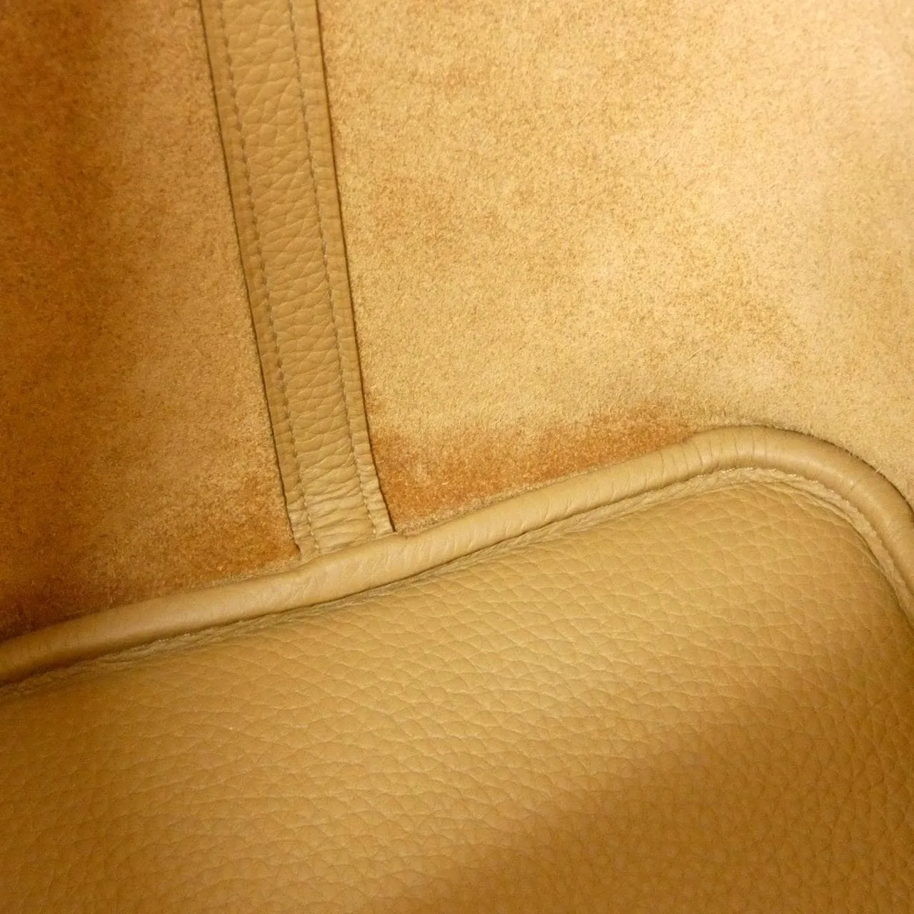 HERMES Picotin 060991CK Handbag Clemence Black Clemence Leather Rank A - Thumbnail 6