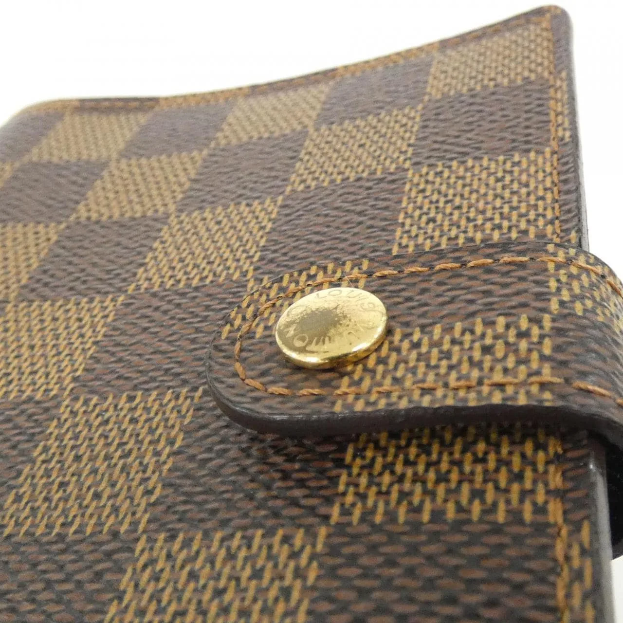 LOUIS VUITTON R20700 Wallet Damier 黑色 Damier 中古品A - 縮圖 3