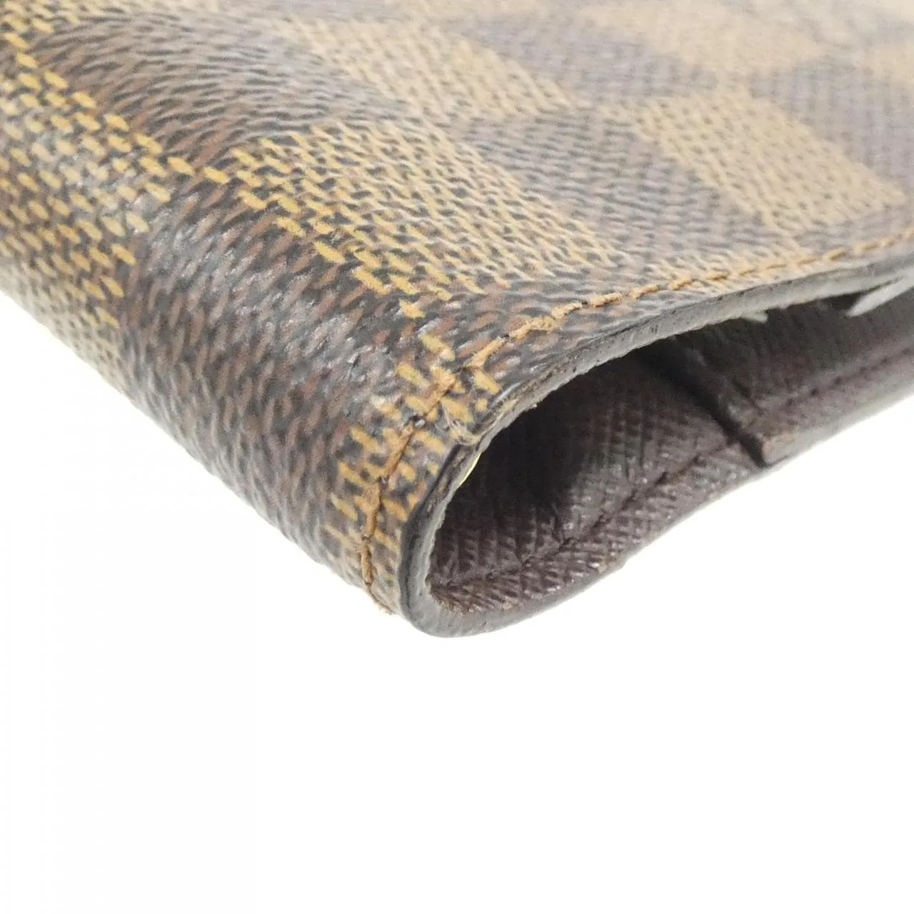 LOUIS VUITTON R20700 Wallet Damier 黑色 Damier 中古品A - 縮圖 4