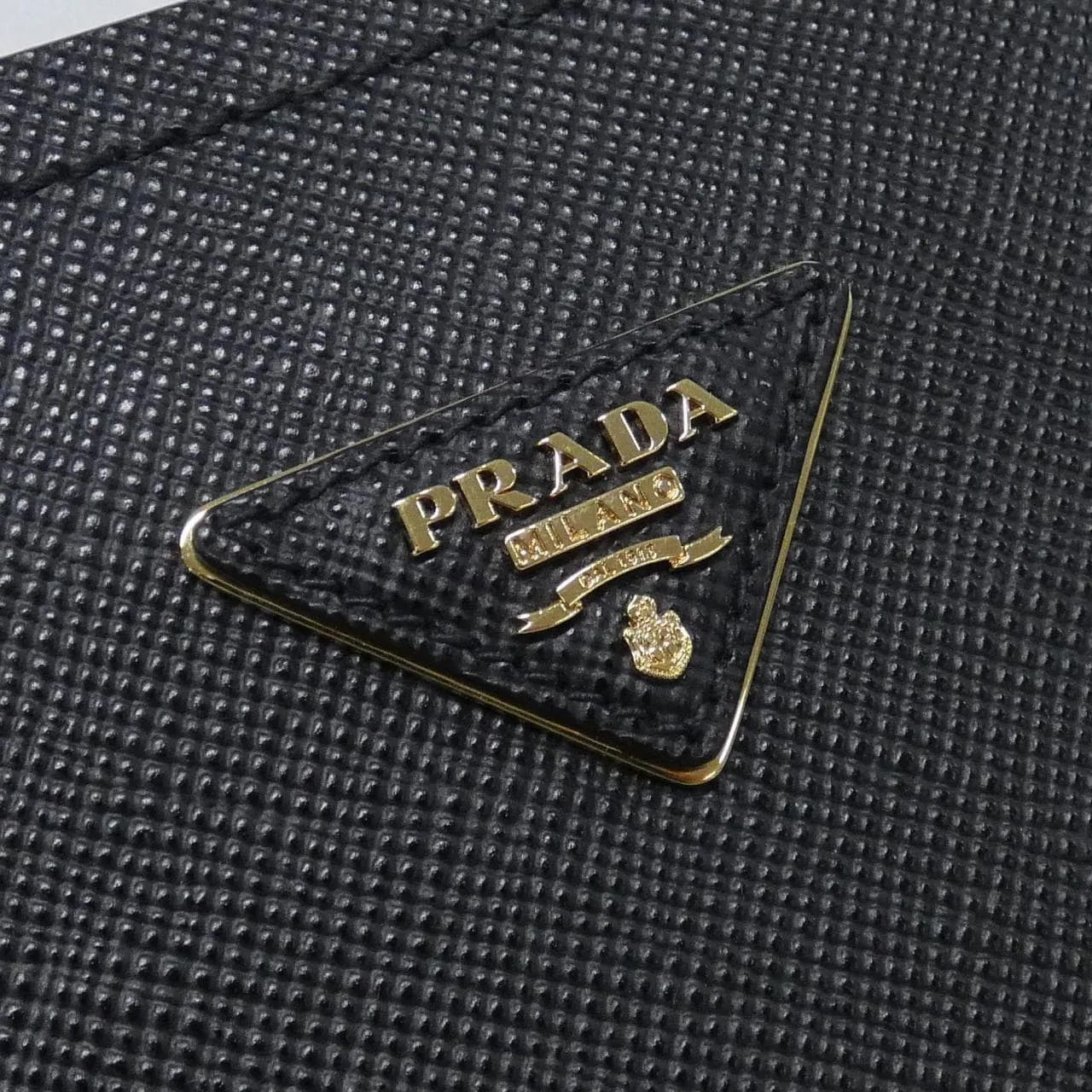 PRADA 1BA282 手提包 黑色 中古品A - 縮圖 5