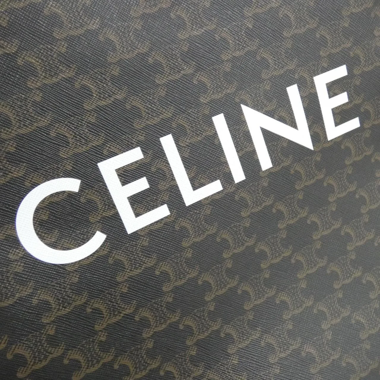 CELINE Cabas 191542BZK Handbag Canvas 4
