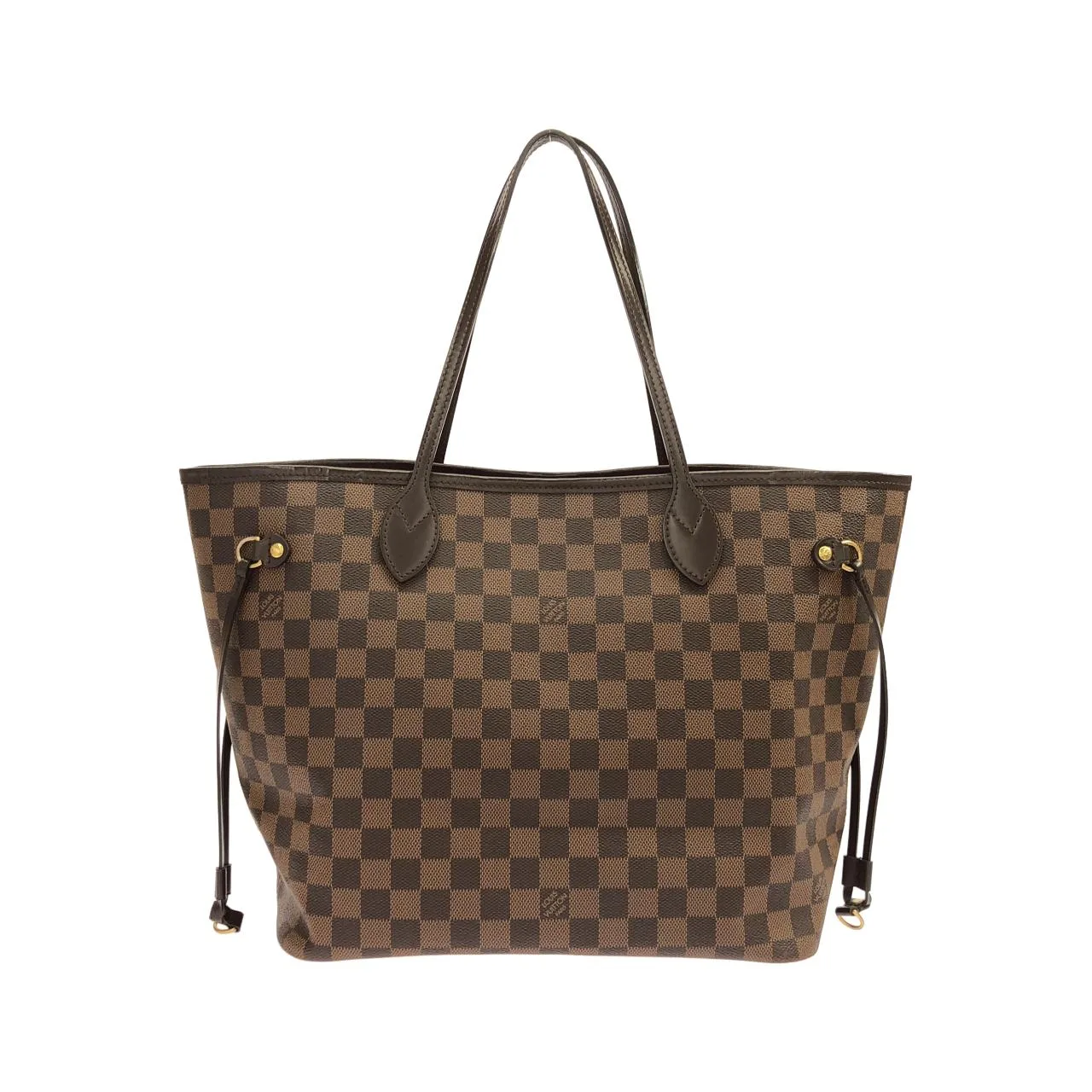 LOUIS VUITTON Neverfull N41358 Tote Damier Black Damier Rank B - Thumbnail 2