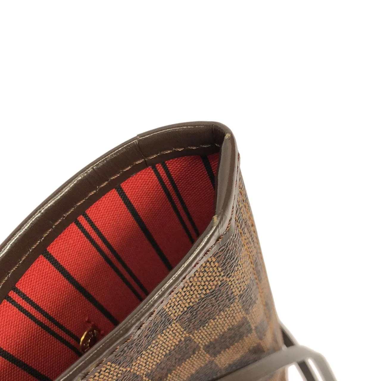 LOUIS VUITTON Neverfull N41358 Tote Damier Black Damier Rank B - Thumbnail 4