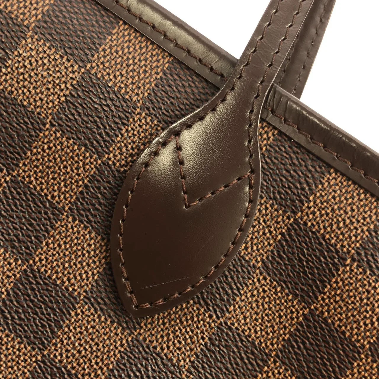 LOUIS VUITTON Neverfull N41358 Tote Damier Black Damier Rank B - Thumbnail 6