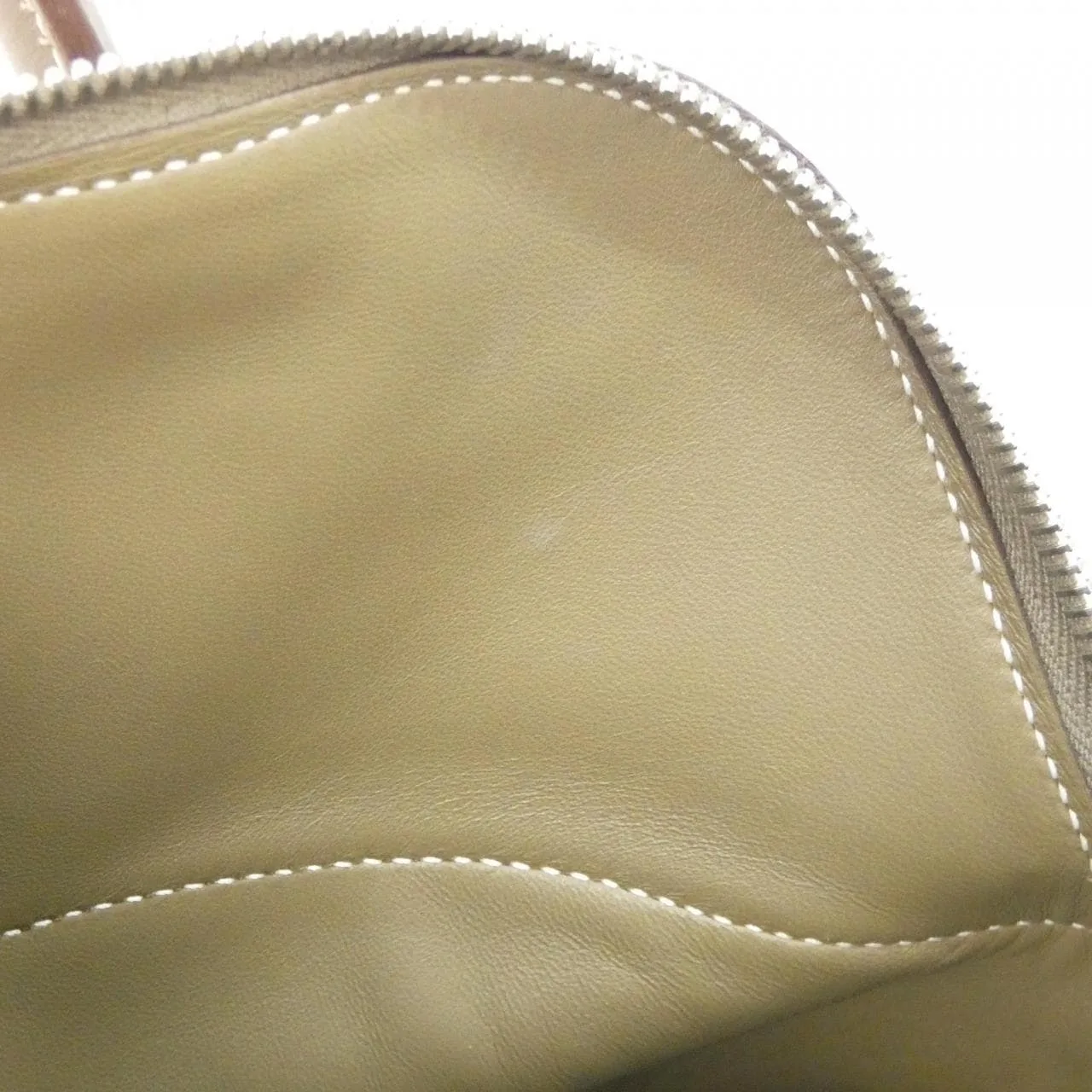 HERMES Bolide 073419CK Handbag Clemence Etoupe Clemence Leather Rank A - Thumbnail 10