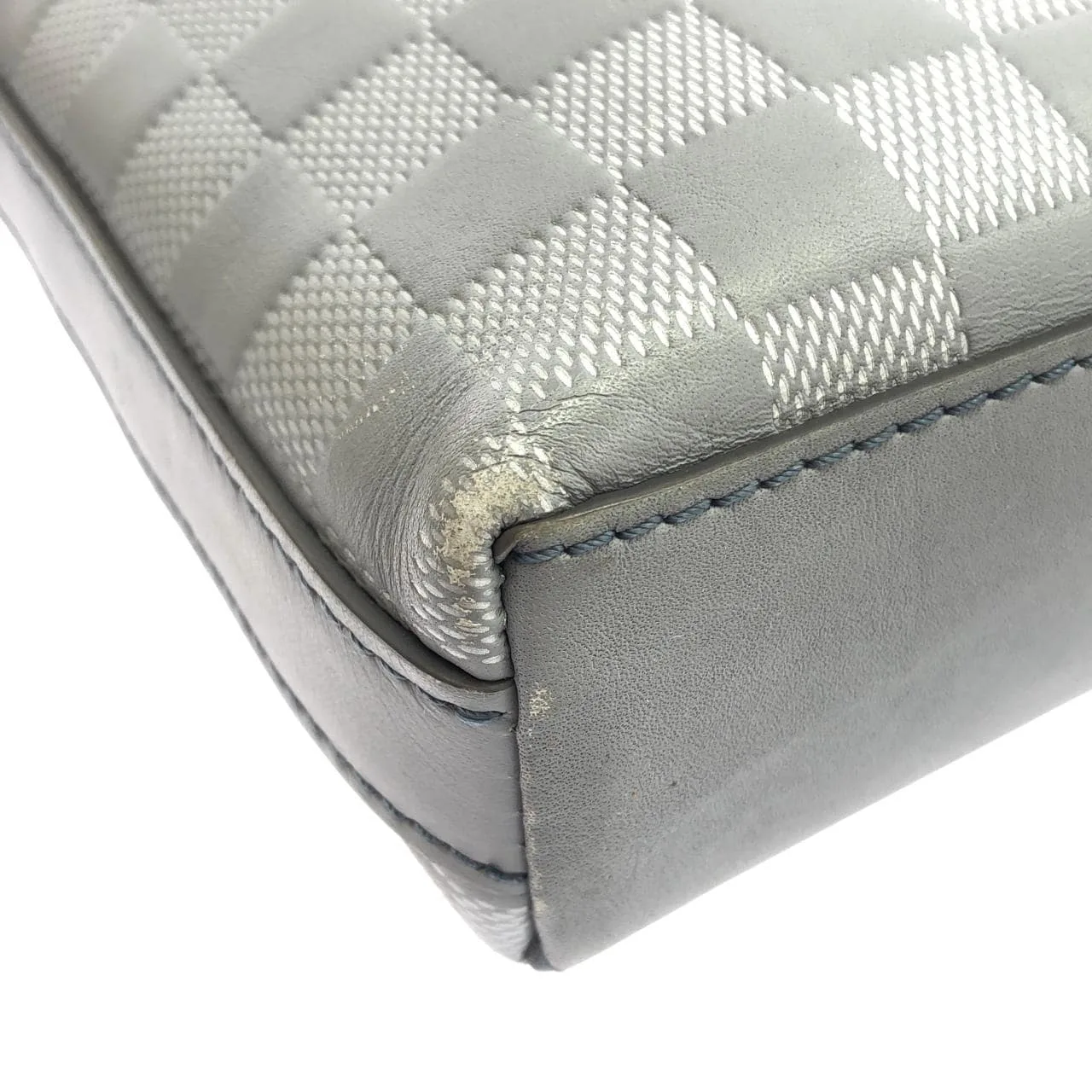 LOUIS VUITTON Discovery N40121 Shoulder Damier Silver Damier Rank A - Thumbnail 3
