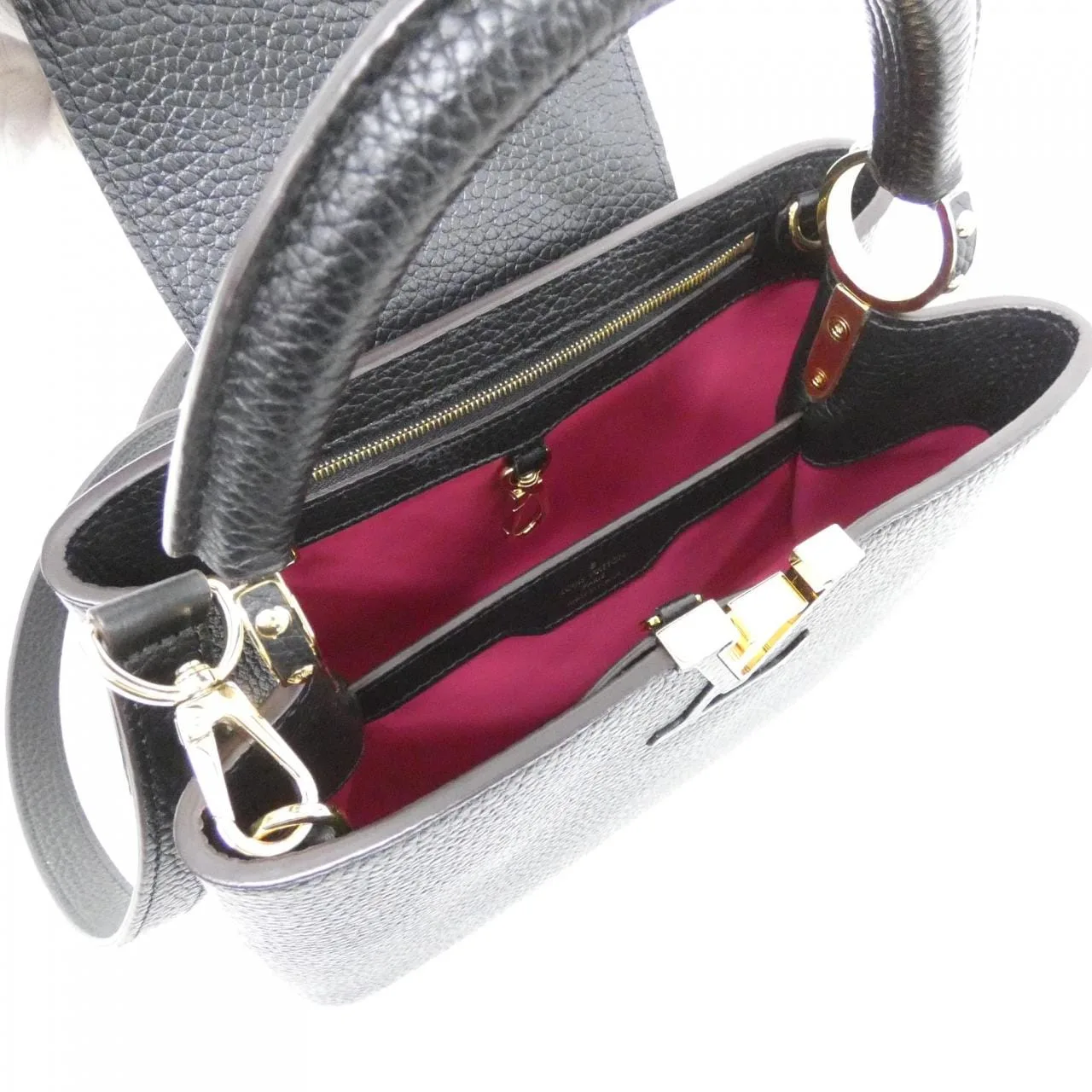LOUIS VUITTON Capucines M94755 Handbag Black Rank A - Thumbnail 10