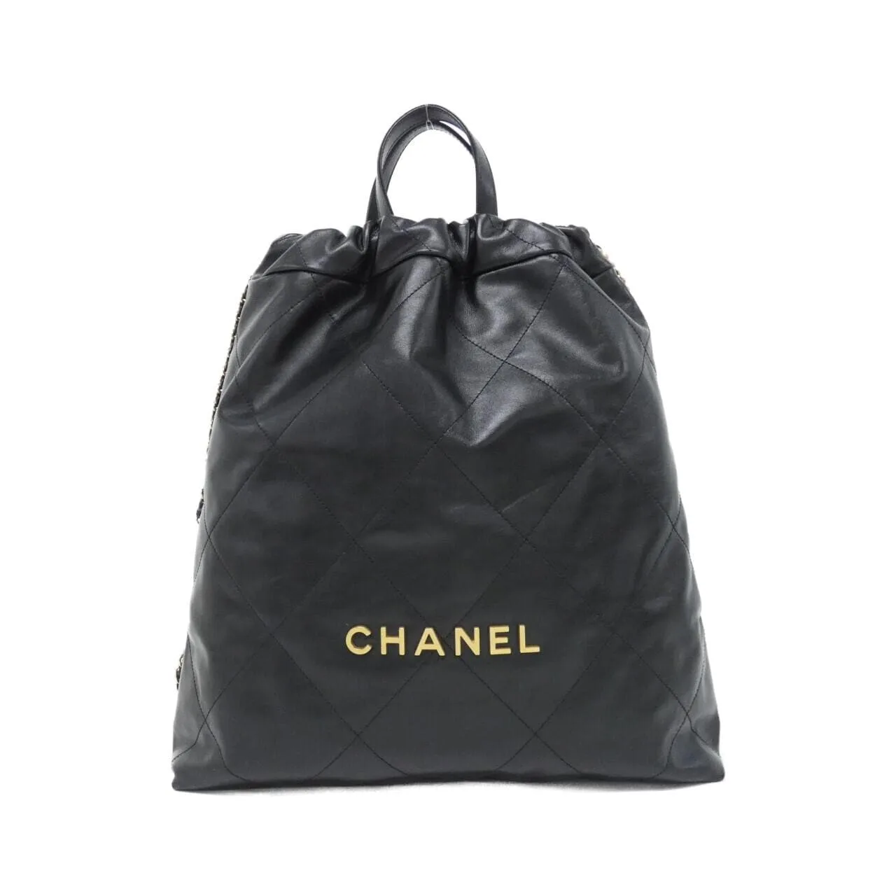 CHANEL Chanel 22 AS3313 Backpack Black