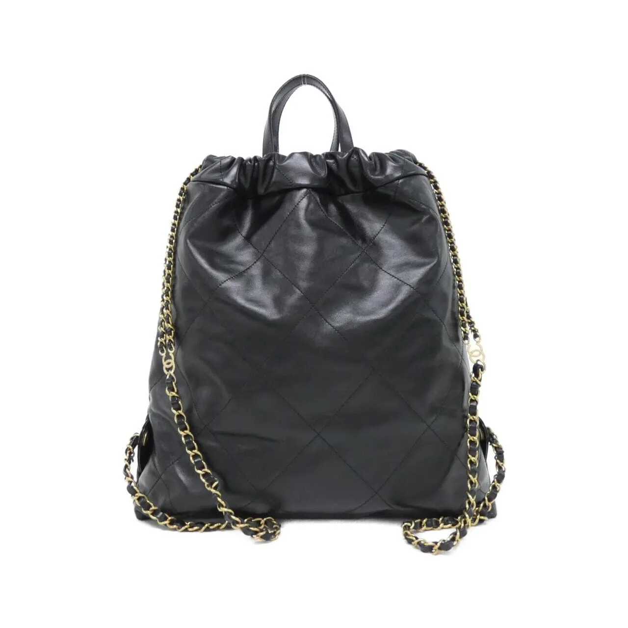 CHANEL Chanel 22 AS3313 Backpack 黑色 中古品A - 縮圖 2