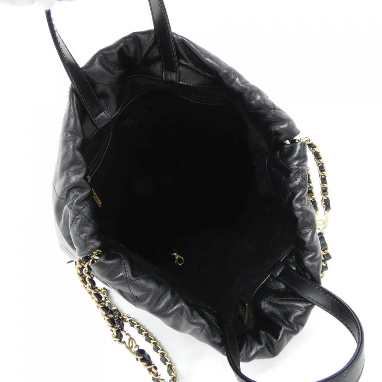 CHANEL Chanel 22 AS3313 Backpack 黑色 中古品A - 縮圖 8
