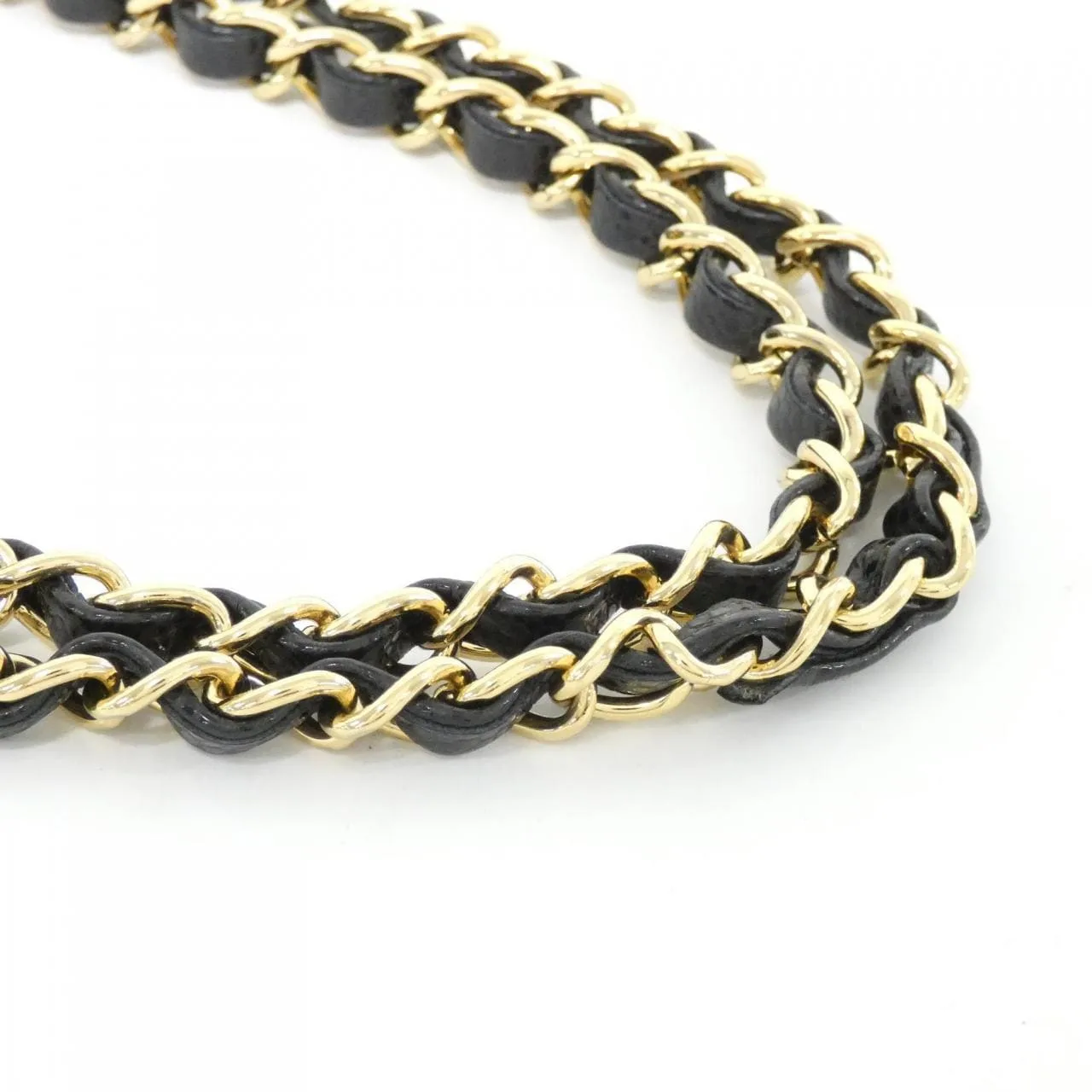 CHANEL Matelasse 1112 Shoulder Grained Calfskin 黑色 荔枝紋牛皮 中古品A - 縮圖 6