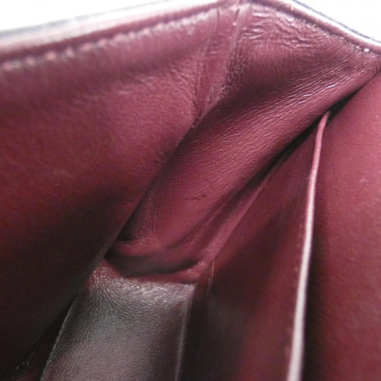 CHANEL Matelasse 1112 Shoulder Grained Calfskin 黑色 荔枝紋牛皮 中古品A - 縮圖 9