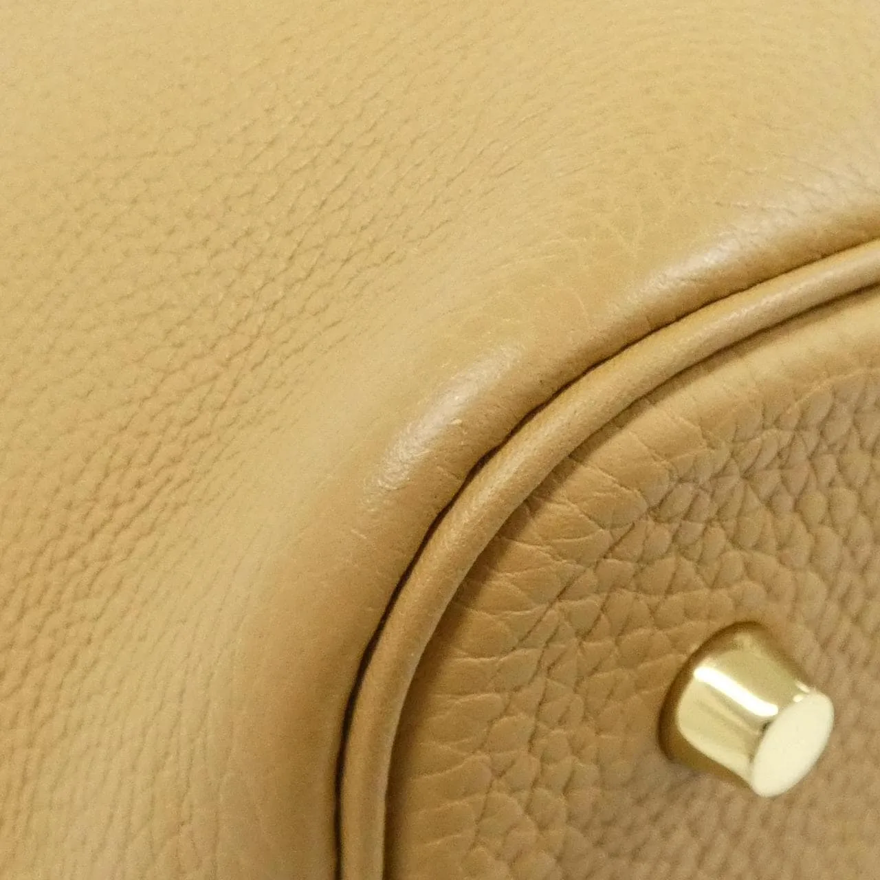HERMES Picotin 060991CC Handbag Clemence Black Clemence Leather Rank A - Thumbnail 2