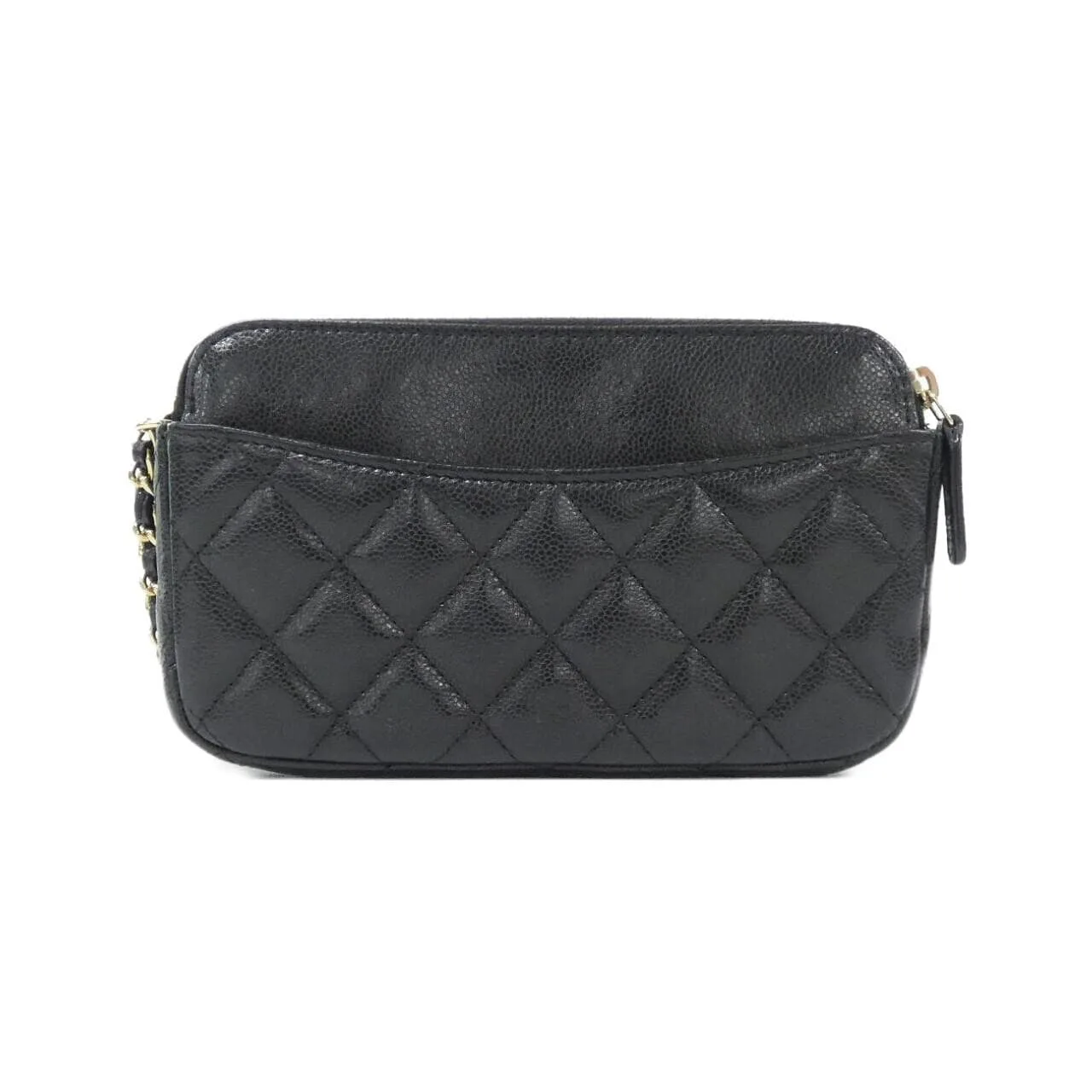 CHANEL Timeless Classic AP2096 Wallet Grained Calfskin Black Grained Calfskin Rank A - Thumbnail 2